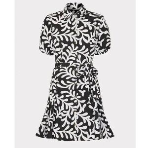 Milly Spanish Vine Poplin Mini Dress